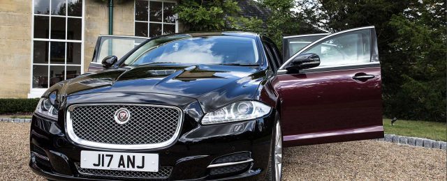 Alex Jones Funeral Directors - Jaguar XJ black hearse